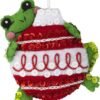 Bucilla Ornament Making Kit, Hoppy Holidays 89468E