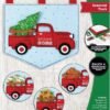Bucilla  Wall Hanging, Seasonal Truck 89290E