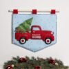 Bucilla  Wall Hanging, Seasonal Truck 89290E