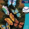 Bucilla Ornament Making Kit, Butterfly Garden 89488E