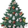 Bucilla Felt Applique Advent Calendar Kit, Nordic Tree 86584