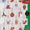 Bucilla Cross-Stitch Ornament Making Kit, Christmas Whimsy 89512E