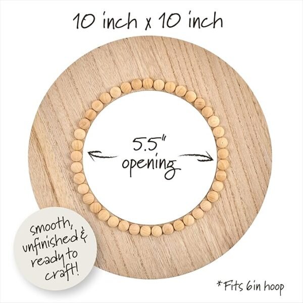 Bucilla, Embroidery Hoop Beaded Circle Frame 49563E