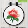 Bucilla, Blooming Rose, Stamped Embroidery Kit 49550E