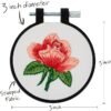 Bucilla, Blooming Rose, Stamped Embroidery Kit 49550E