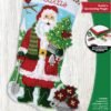 Bucilla Santa's Gardening Magic Stocking Making Kit 89748E
