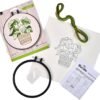 Bucilla, Stamped Embroidery Kit, Potted Beauty 49534E