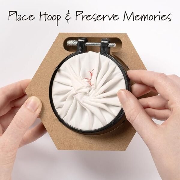 Bucilla, Embroidery Hoop Hexagon Frame 49559E