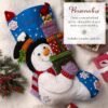 Bucilla, Holiday Gift Tower Stocking Making Kit 89755E