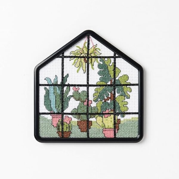 Bucilla Counted Cross Stitch Kit, Greenhouse 	47907E