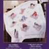 Bucilla - Songbirds - Stamped Cross Stitch Lap Quilt Kit 43489