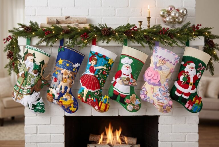 Las Mejores Medias Bucilla por Tema: Santa, Muñeco de Nieve, Natividad, Animales y Más 1 Las Mejores Medias Bucilla por Tema: Santa, Muñeco de Nieve, Natividad, Animales y Más hero image