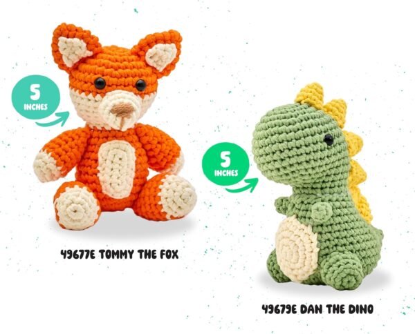 bucilla-2-piece-complete-crochet-kit-best-friends-5-amgbf24-variant-01 Bucilla Piece Best Friends " | Crochet Amigurumi Kit | AMGBF24