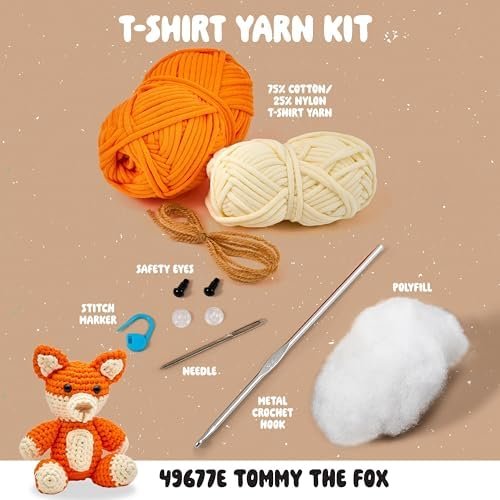 bucilla-2-piece-complete-crochet-kit-best-friends-5-amgbf24-variant-02 Bucilla Piece Best Friends " | Crochet Amigurumi Kit | AMGBF24