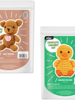 Bucilla Piece Forest Duo " | Crochet Amigurumi Kit | AMGFD24