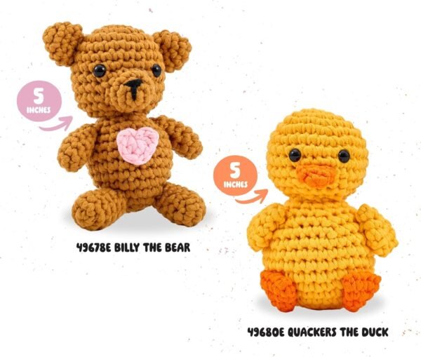 Bucilla Piece Forest Duo " | Crochet Amigurumi Kit | AMGFD24
