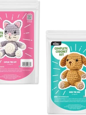 Bucilla Piece Pet Pals " | Crochet Amigurumi Kit | AMGPP24