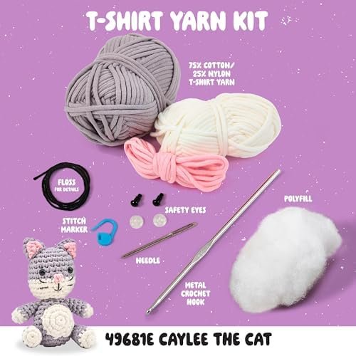 Bucilla Piece Pet Pals " | Crochet Amigurumi Kit | AMGPP24