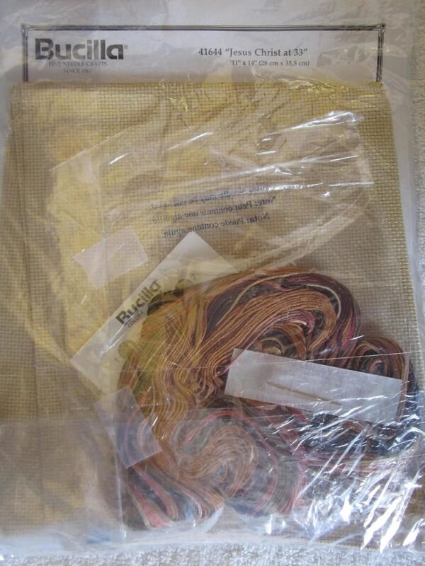 Bucilla Jesus Christ at 33 Counted Cross Stitch Kit 41644 - product photo 3