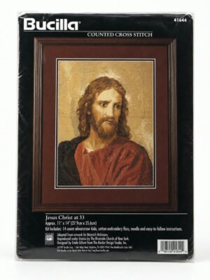 Bucilla Jesus Christ at 33 Counted Cross Stitch Kit 41644 - main product photo
