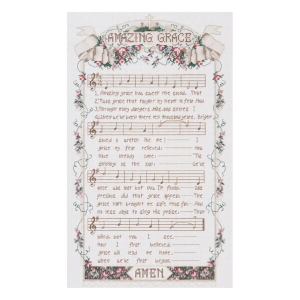 Bucilla Amazing Grace Counted Cross Stitch Kit 42563 - main product photo