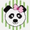 Bucilla Panda Counted Cross Stitch Kit 45425 - main product photo
