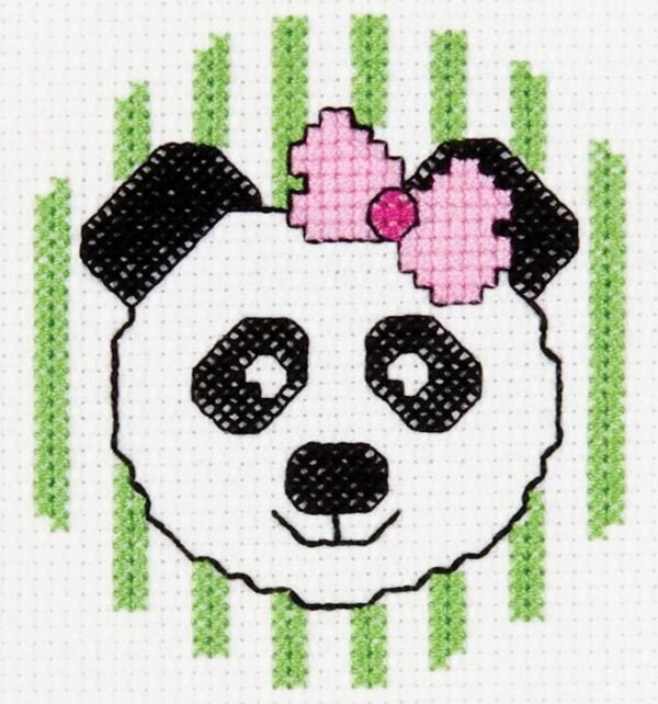 Bucilla Panda Counted Cross Stitch Kit 45425 - main product photo