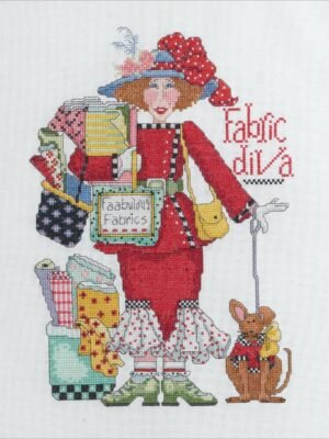 Bucilla Fabric Diva Counted Cross Stitch Kit 45620 - main product photo