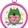 Bucilla Owl Mini Counted Cross Stitch Kit 45641 - main product photo