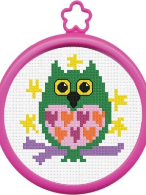 Bucilla Owl Mini Counted Cross Stitch Kit 45641 - main product photo