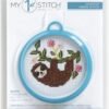 Bucilla Sloth Counted Cross Stitch Kit 47892E - main product photo
