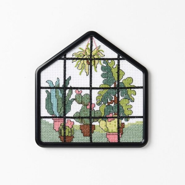 Bucilla My 1st Stitch Greenhouse Counted Cross Stitch Kit 47907E - product photo 2