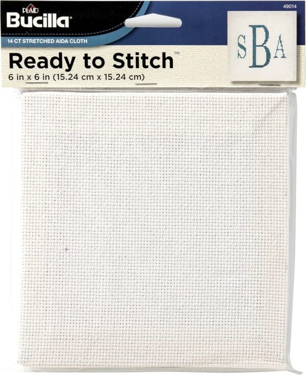 Bucilla Ready to Stitch Blank Aida Cloth | 49014