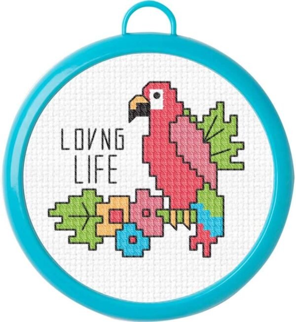 Bucilla Loving Life Counted Cross Stitch Kit 49175E - product photo 2 Bucilla Loving Life Counted Cross Stitch Kit 49175E - product photo 2
