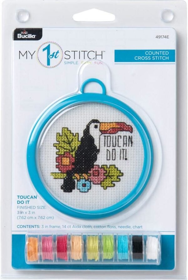 Bucilla Loving Life Counted Cross Stitch Kit 49175E - product photo 6 Bucilla Loving Life Counted Cross Stitch Kit 49175E - product photo 6