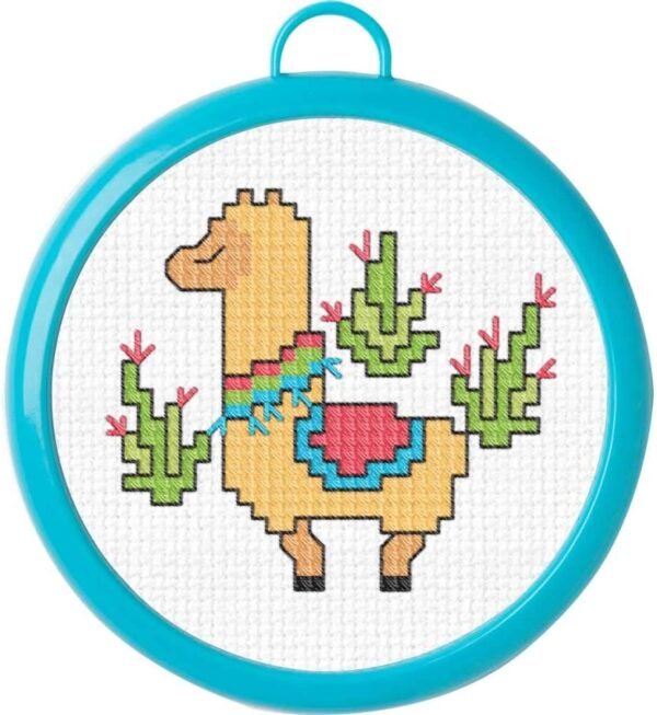 Bucilla Llama Cross Stitch Kit 49176E - product photo 2