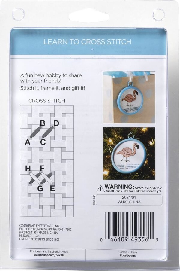Bucilla Bee Counted Cross Stitch Kit 49356E - product photo 2