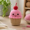 Bucilla Sherry the Cupcake | Kit de crochet amigurumi | 49609E