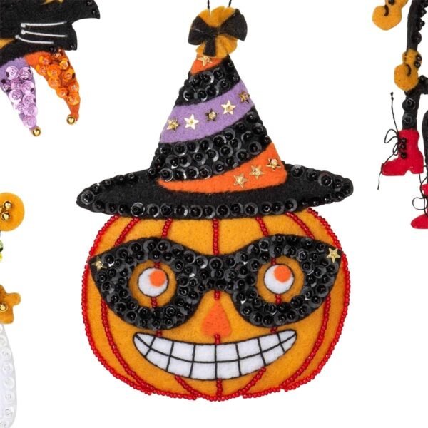 bucilla-89276e-felt-applique-ornament-kit-vintage-halloween-set-of-6-89276e-variant-04 Bucilla Vintage Halloween | Felt Applique Ornament Kit | 89276E