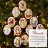 Bucilla Twelve Days of Christmas Counted Cross Stitch Ornament Kit 89770E - product photo 3