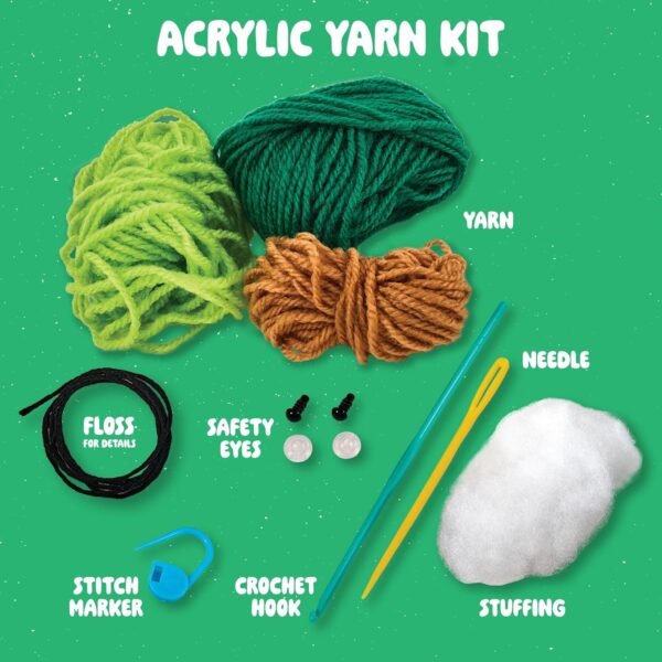 Bucilla Avery The Avocado " | Crochet Amigurumi Kit | 49619EPOP