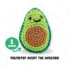 Bucilla Avery The Avocado " | Crochet Amigurumi Kit | 49619EPOP