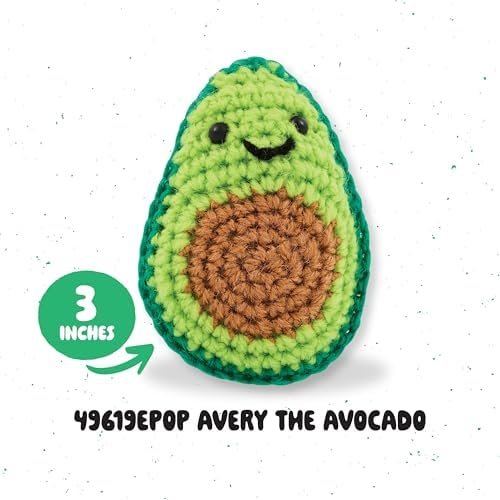 Bucilla Avery The Avocado " | Crochet Amigurumi Kit | 49619EPOP