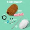 bucilla-complete-crochet-kit-billy-the-bear-5-49678e-variant-01 Bucilla Billy The Bear " | Crochet Amigurumi Kit | 49678E
