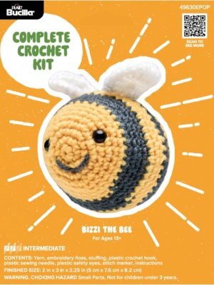 Bucilla Bizzi The Bee " | Crochet Amigurumi Kit | 49630EPOP