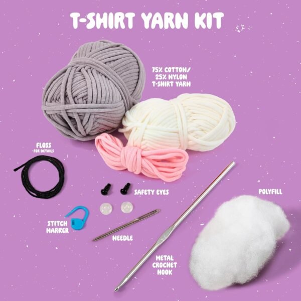 Bucilla Caylee The Cat " | Crochet Amigurumi Kit | 49681E