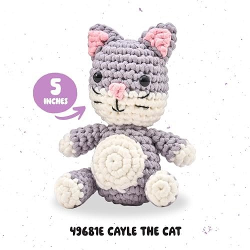 Bucilla Caylee The Cat " | Crochet Amigurumi Kit | 49681E