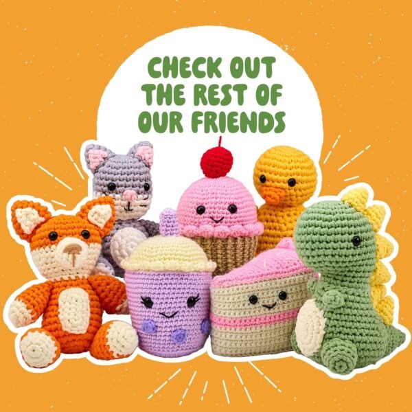 Bucilla Dan The Dino " | Crochet Amigurumi Kit | 49679E