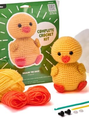 Bucilla Delilah The Duck " | Crochet Amigurumi Kit | 49582E
