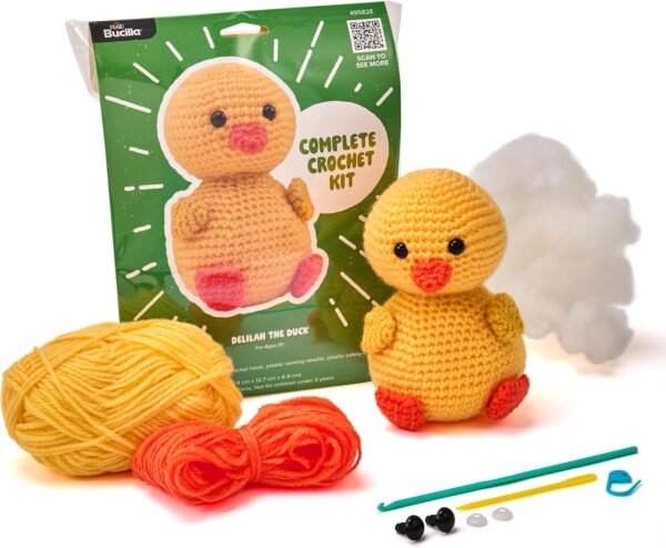 Bucilla Delilah The Duck " | Crochet Amigurumi Kit | 49582E